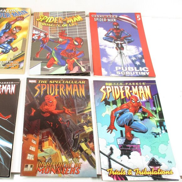 6 SPIDER-MAN Marvel Grapghic Novels Early 2000's Comic Books - Picture 2 of 16